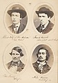 Rogues, a Study of Characters, Samuel G. Szabó (Hungarian, active America ca. 1854–61), Salted paper prints from glass negatives