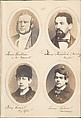 Rogues, a Study of Characters, Samuel G. Szabó (Hungarian, active America ca. 1854–61), Salted paper prints from glass negatives