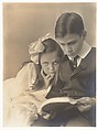 Jeanne and Richard, Morton Schamberg American, Gelatin silver print