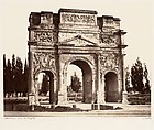 Orange, Arc Antique, Edouard Baldus French, born Prussia, Albumen silver print from glass negative