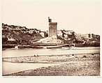 Villeneuve les Avignon, Edouard Baldus French, born Prussia, Albumen silver print from glass negative