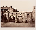 Nîmes, Porte d'Auguste, Edouard Baldus French, born Prussia, Albumen silver print from glass negative