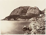 La Ciotat, Bec de l'Aigle, Edouard Baldus French, born Prussia, Albumen silver print from paper negative