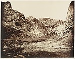 Gorges d'Ollioules, Edouard Baldus (French (born Prussia), 1813–1889), Albumen silver print from paper negative?