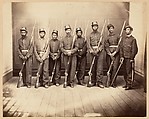 [Emperor Maximilian's Firing Squad], François Aubert  French, Albumen silver print from glass negative