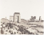 Karnak (Thèbes), Vue Générale des Ruines Prise du Point B, Félix Teynard  French, Salted paper print from paper negative
