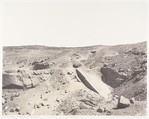 Assouan (Syène), Carrières de Granit - Ancien Système d'Extraction, Félix Teynard  French, Salted paper print from paper negative