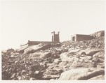 Dandour, Vue Générale des Ruines, Félix Teynard French, Salted paper print from paper negative