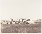 Débôd (Parembole), Vue Générale des Ruines, Félix Teynard French, Salted paper print from paper negative