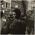 Girl in Fulton Street, New York, Walker Evans American, Gelatin silver print