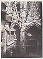 Saint-Maclou, Rouen, Edmond Bacot  French, Salted paper print from glass negative