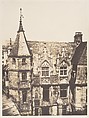 Hôtel du Bourgtheroulde, Rouen, Edmond Bacot  French, Salted paper print from glass negative