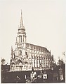 Notre Dame de Bonsecours, près Rouen, Edmond Bacot  French, Salted paper print from glass negative
