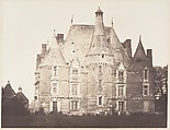 Château de Martainville, Edmond Bacot French, Salted paper print from glass negative