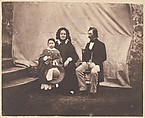 [Family Group], Charles Nègre  French, Salted paper print from glass negative