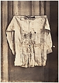 The Shirt of the Emperor, Worn during His Execution, François Aubert  French, Albumen silver print from glass negative