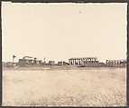 Louksor (Thèbes), Vue Générale des Ruines, Félix Teynard French, Salted paper print from paper negative