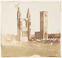 St. Andrews Cathedral, Hill and Adamson British, Scottish, Salted paper print from paper negative