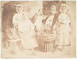 Fisher Lassies, Hill and Adamson  British, Scottish, Salted paper print from paper negative
