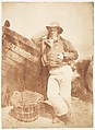 Newhaven Fisherman, Hill and Adamson  British, Scottish, Salted paper print from paper negative