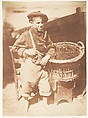 Newhaven Boy, Hill and Adamson  British, Scottish, Salted paper print from paper negative