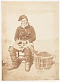 Newhaven Fisherman, Hill and Adamson  British, Scottish, Salted paper print from paper negative