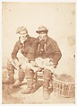 Newhaven Fishermen, Hill and Adamson  British, Scottish, Salted paper print from paper negative