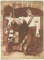 The Porthole / Sergeant and Private of the 42nd Gordon Highlanders, Edinburgh Castle, Hill and Adamson  British, Scottish, Salted paper print from paper negative