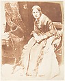 Lady Elizabeth Eastlake, Hill and Adamson British, Scottish, Salted paper print from paper negative