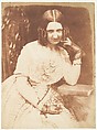 Miss Binney, Hill and Adamson  British, Scottish, Salted paper print from paper negative