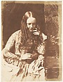 Miss Munro, Hill and Adamson British, Scottish, Salted paper print from paper negative