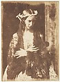 Miss Kemp as Ophelia, Hill and Adamson British, Scottish, Salted paper print from paper negative