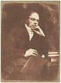 Rev. Mr. Elder of Watts, Hill and Adamson  British, Scottish, Salted paper print from paper negative