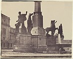 Rome, Quirinale, Unknown, Salted paper print from paper negative