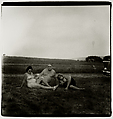 A family one evening in a nudist camp, Pa., Diane Arbus American, Gelatin silver print
