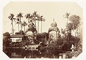 [Temple in the Suburbs of Calcutta], Unknown, Albumen silver print