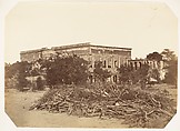 [Metcalfe House, Delhi], Jean Baptiste Oscar Mallitte  French, Albumen silver print