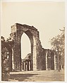 [Mahomedan Arch at the Qutub Minar, Delhi], Unknown, Albumen silver print