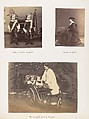 [The Campbell Twins and Sunbeam], Unknown, Albumen silver print