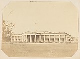 Bengal Artillery Mess House, Unknown, Albumen silver print