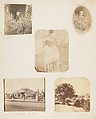 [Young Girl in the Garden], Unknown, Albumen silver print