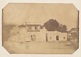 [House at Delhi], Unknown, Albumen silver print