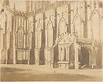 [Part of the Exterior of the St. Paul's Cathedral, Calcutta], Captain R. B. Hill  British, Albumen silver print