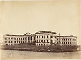[Grand Entrance to the Government House, Calcutta], Captain R. B. Hill  British, Albumen silver print