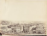 [View of the City from the Ochterlony Monument, Calcutta], Captain R. B. Hill  British, Albumen silver print