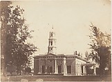 Dum Dum Church, Captain R. B. Hill  British, Albumen silver print