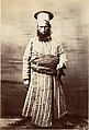 [Eastern Man, Standing], Unknown, Albumen silver print from glass negative