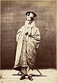 [Eastern Man with White Beard, Standing], Unknown, Albumen silver print from glass negative