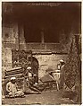 Turkish Carpet Bazaar, Cairo, Unknown, Albumen silver print from glass negative