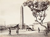 [Egyptian Obelisk, "Cleopatra's Needle," in Alexandria, Egypt], Francis Frith  British, Albumen silver print from glass negative